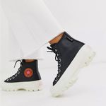 Converse  Black Leather Gore-tex Hiker Hi Sneakers Photo 0