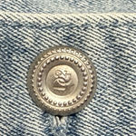 Diane Gilman DG2 By  Embroidered Denim Jacket Womens Medium Western Boho Festival Photo 7