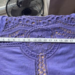 Anthony Gorgeous knit 2 piece blouse and cami set Purple Size L Photo 9