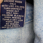 CB Casual 90s Y2K Mini Dress Chambray Denim Butterfly Embroidery Size Large Photo 4