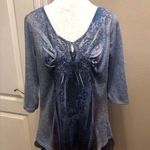 Live and let live Tunic Top Blouse Size Small Photo 0