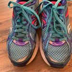 Saucony  Guide 7 10227-3 Blue Pink Running Shoes Lace Up Low Top Womens Size 8 Photo 1