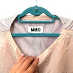 MM6 MAISON MARTIN MARGIELA Metallic‎ Relaxed Blouse Sz44 (US8) Silver Size 8 Photo 2