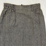 Vintage Peddlers HighWaisted Skirt Gray and White Houndstooth 9/10 Black Size undefined Photo 1