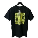 Urban Outfitters NEW Active Ride Shop T Shirt Yellow Graphic Tee Short Sleeve Cotton Black Small Photo 6