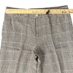 Ralph Lauren Lauren  Plaid Brown Cream Linen Mid Rise Cuffed Pants size 10 P Photo 3