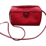 Liz Claiborne  VTG 1983 Red Iconic Crossbody Bag Photo 0