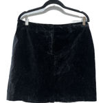 Attention  Black‎ VELVET skirt size 12 Photo 0