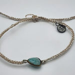 Pura Vida  Cream & Amazonite Adjustable Cord Bracelet Photo 0