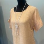 Ellison Elegant light tan Short Sleeve Dress sheath style new with tags small Photo 1