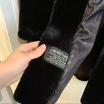 Borg vintage faux fur sleeve jacket Black Size L Photo 5