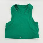 Set Active  Vibrant Green Sports Top Photo 0