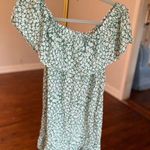 Wild Blue Dress Ditsy Floral Sadie Robertson Daisy cottagecore spring Summer Green Size M Photo 0
