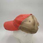 Adams  Women's Pink Distressed Plaid Montana Mesh Baseball Cap Photo 3