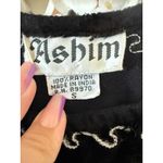 90s VTG Ashim Black Velvet Embroidered Tank Top Sleeveless Bohemian Festival Photo 1