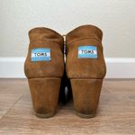 Toms Women’s Brown Lace Up Wedge Ankle Booties Photo 8
