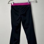 Nike  Pro Combat Dri-Fit Compression Crop Leggings Black/Pink Size XS Photo 1