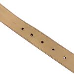 Talbots Coral Pebbled Leather Belt, Style 6519, Sz L Photo 9