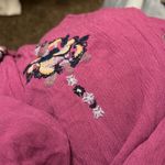 Free People  Oxford embroidered mini dress xs Photo 13