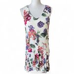 Karen Kane rose garden drop waist shift dress floral sleeveless cottagecore Photo 1