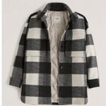 Abercrombie & Fitch Oversized Cozy Shirt Jacket Photo 0