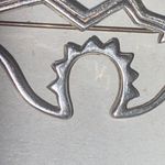 Authentic Vintage Native American Sterling Silver Grizzly Pin/Brooch Photo 7