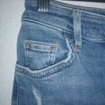 Free People We the Free 23x27 High Waisted Distressed Skinniest Button Fly Jeans Photo 7