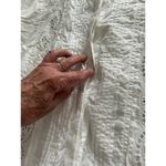 Madewell  Lace-Inset Pintucked Button-Up Top White Photo 12