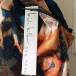 Nicole Miller NWT  NEW YORK Satin Floral Print Maxi Dress Photo 3