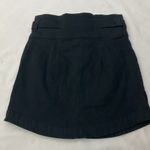Shinestar black high waisted mini skirt woman’s size small Photo 6
