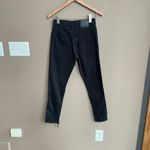 Levi's Levi’s Wedgie Skinny Distressed Raw Hem Jeans in Black‎ Size 27 Photo 6