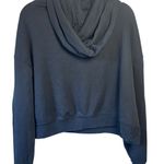 Nike Crop Icon Clash Hoodie Size Small Kangaroo Pocket Oversized Comfy Black Photo 1