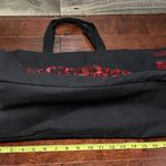 Victoria's Secret Victoria’s Secret Black and Red Sequin Lips Weekender Oversized Tote Photo 9