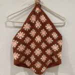 Pink Lily  loved by you brown halter neck size L NWOT Photo 1