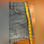 Madewell The Perfect Jean Short Blue Denim Cut-Off Raw Hem Shorts Size 27 Photo 13