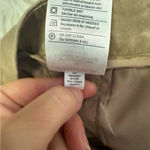 Vince  Khaki Low-Rise Washed Cotton Crop Pants Size 12 Photo 4