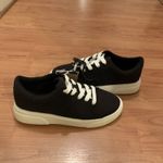 Mad love  Sia Black & White Canvas Sneakers Target Size 9 Athletic Photo 3
