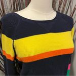 Ralph Lauren 🌺 JEANS CO. STRIPPED WAFFLE KNIT LONG SLEEVE TOP SIZE XS🌺 Photo 1