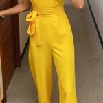 Antonio Melani Yellow Jumpsuit Photo 0