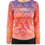 Reel Life Ladies Long Sleeve UV Tee Large Orange Photo 0