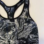 Champion Black & White Tie Dye Sports Bra Photo 2