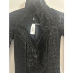 NWT Trashy Matte Black Leopard Print Widow Catsuit Size S Photo 2