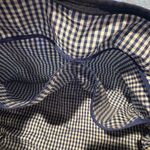 Canvas tote bag with a yellow and black Victorian cat pattern Photo 9