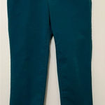 Lands' End Lands’ End Women’s‎ Fit 2 Straight Leg Pants - Teal Green - Size 8 Photo 0