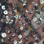 PISARRO NIGHTS Sequin & Bead Sleeveless Gown size 4 Photo 12