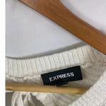 EXPRESS  ribbed knit open back sweater S Photo 3