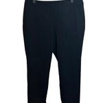 Vince Camuto Black Cuffed Ankle Trousers Photo 0