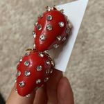 Betsey Johnson  strawberry earrings Photo 2