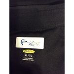 Golf Womens Sleeveless black Collar Shirt Size XL Greg Norman Photo 5