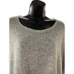 Acemi  relaxed large gray crewneck long sleeve lightweight sweatshirt Photo 2
